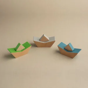 PAPER BOATS - Soprammobile in legno