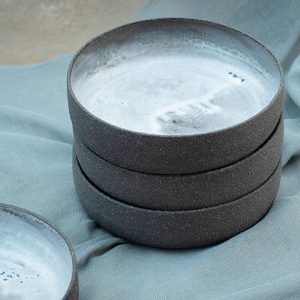 PASTA BOWL BLACK - Piatto piano