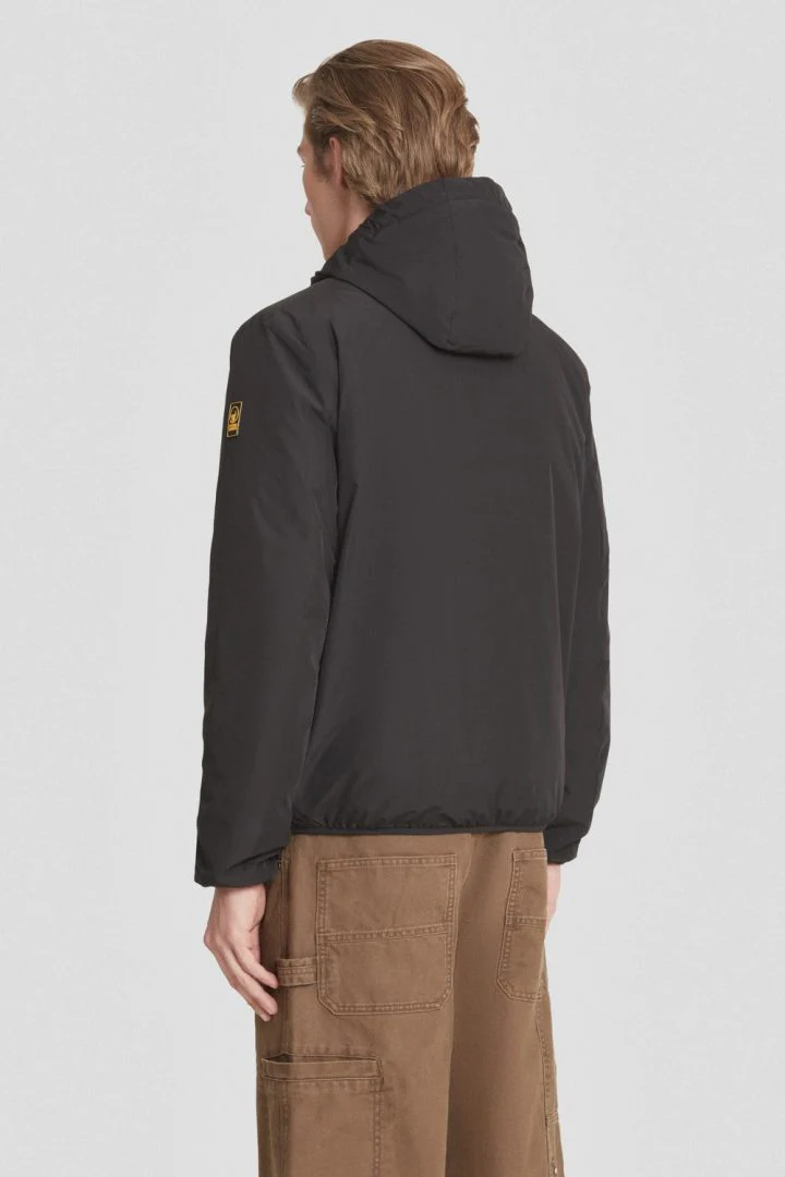 Ciesse Piumini Giubbotto Peter Giacca uomo con cappuccio imbottita nero - immagine 5