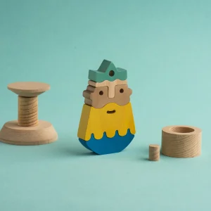 POSEIDON - Gioco incastro legno