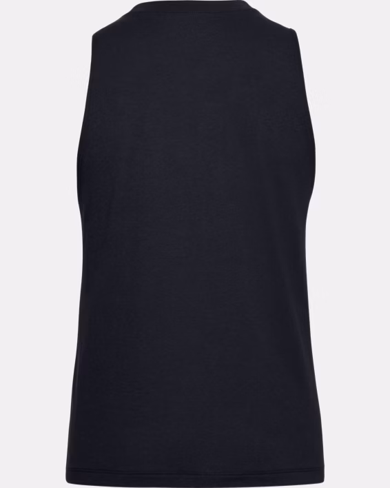 Under Armour Canotta Sportiva Donna Tank Top Elasticizzato Allenamento UA Tech Nero - immagine 6