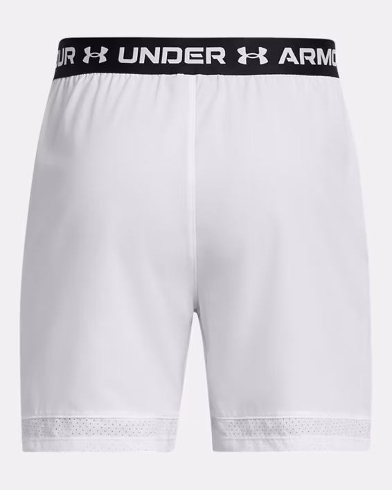 Under Armour Pantaloncini Shorts UA Vanish Woven Allenamento Uomo Bianco - immagine 3