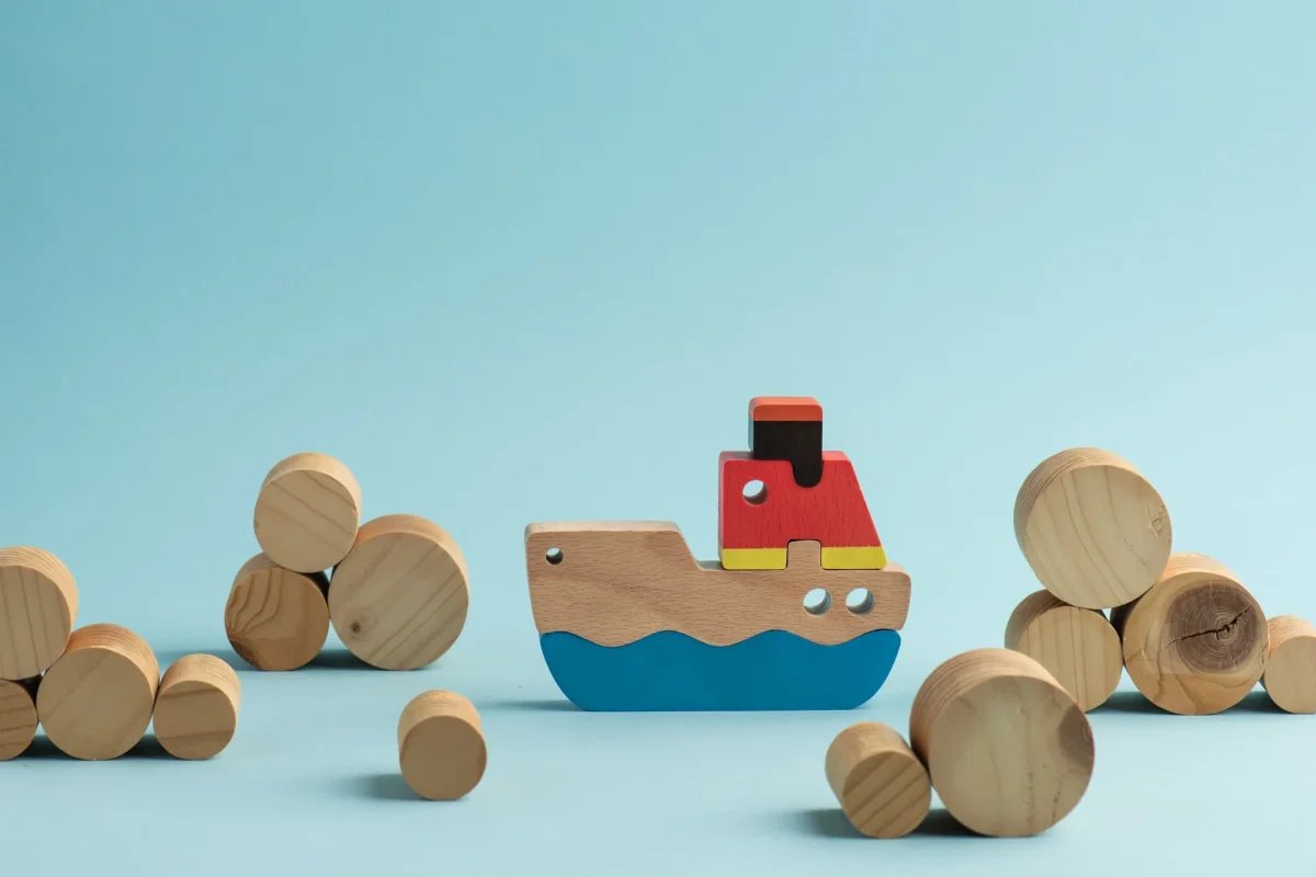 PUZZLE SHIP CARGO - Gioco incastro legno - immagine 3