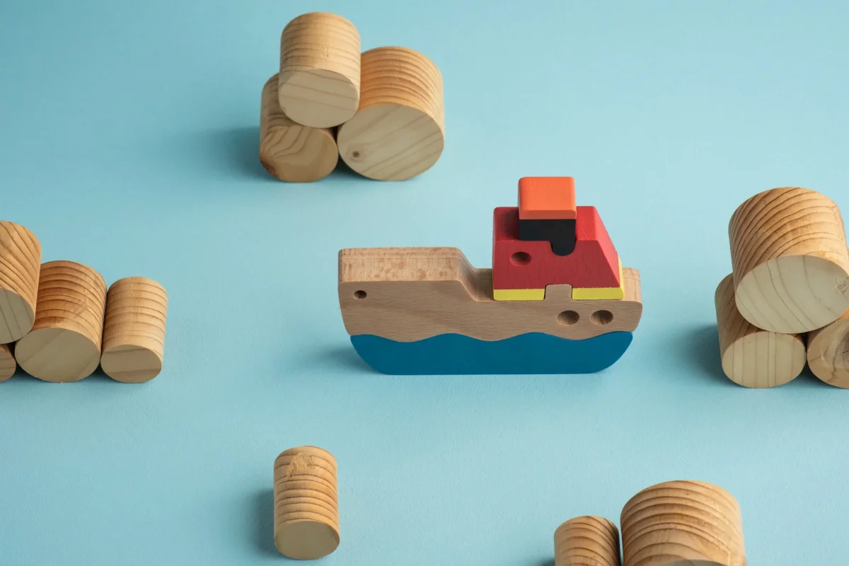 PUZZLE SHIP CARGO - Gioco incastro legno - immagine 4