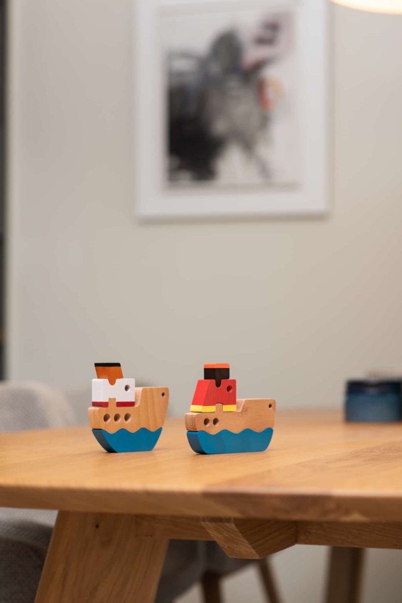 PUZZLE SHIP CARGO - Gioco incastro legno - immagine 7