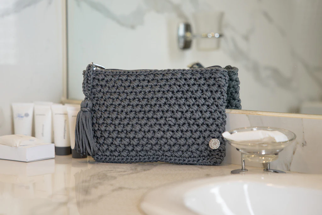 Pochette uncinetto AURELIA Grey - immagine 3