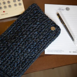 Pochette uncinetto AURORA Blue