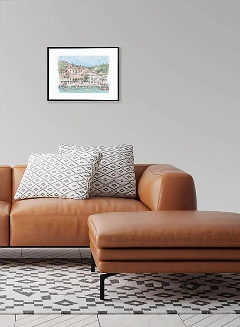 Illustrazione acquerello: Casa del Governatore di Paxos - immagine 4