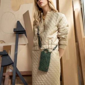 Porta cellulare tracolla KEISI Green