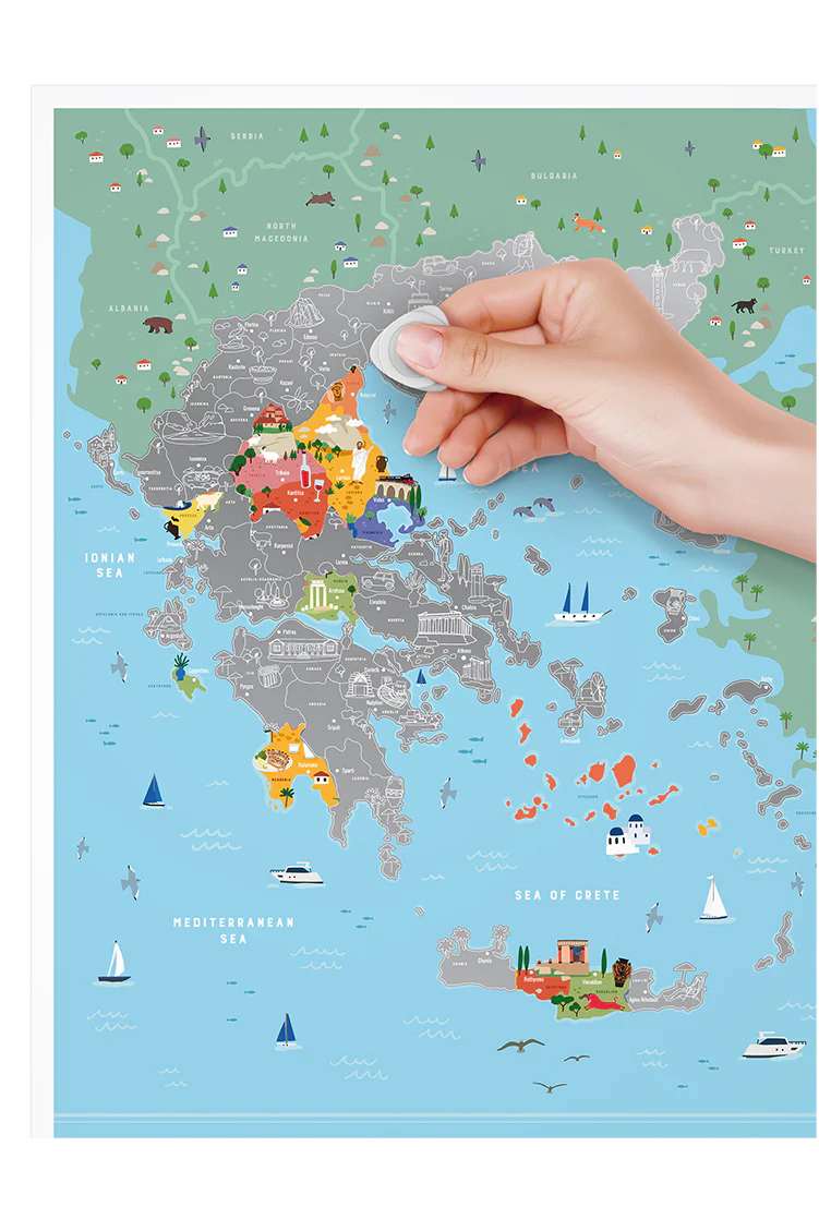 Poster scratch off Grecia - immagine 3