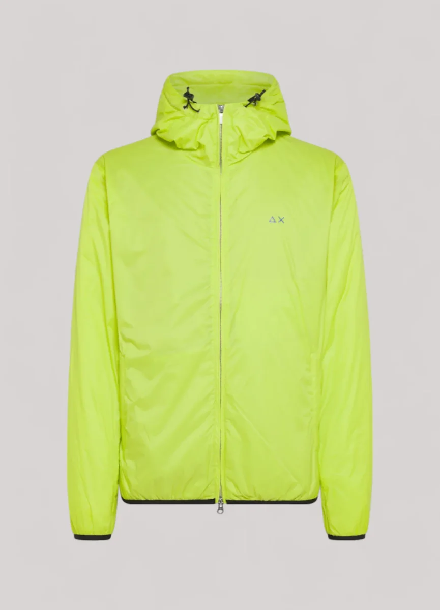 GIUBBINO UOMO LIME - RAIN JACKET SOLID R34101 68