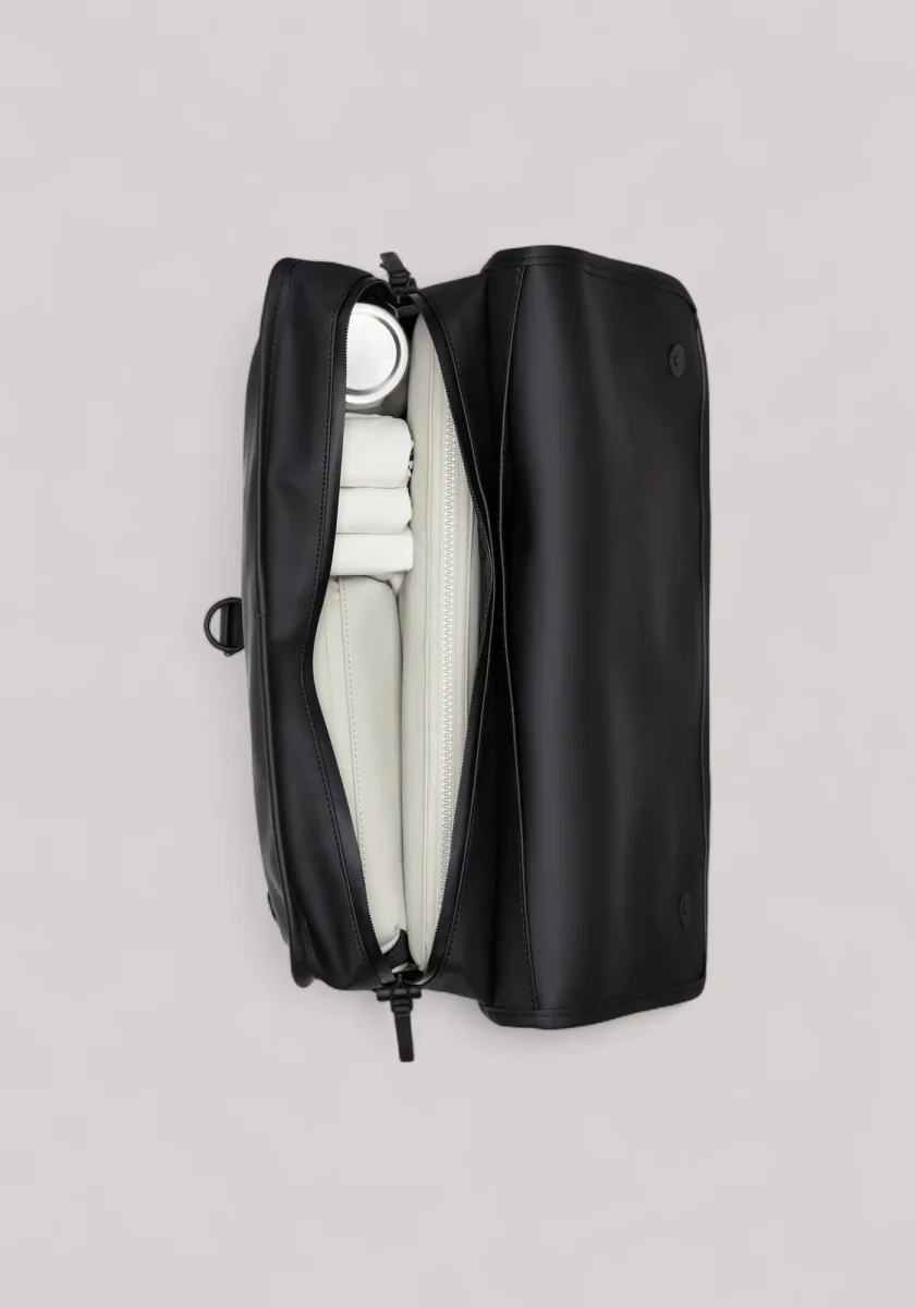 BORSA UNISEX MESSENGER BAG W3 BLACK - immagine 6