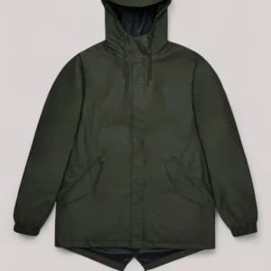 IMPERMEABILE UNISEX GREEN - FISHTAIL JACKET(W3) RA18010