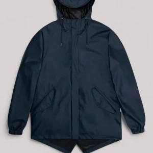 IMPERMEABILE UNISEX NAVY - FISHTAIL JACKET(W3) RA18010