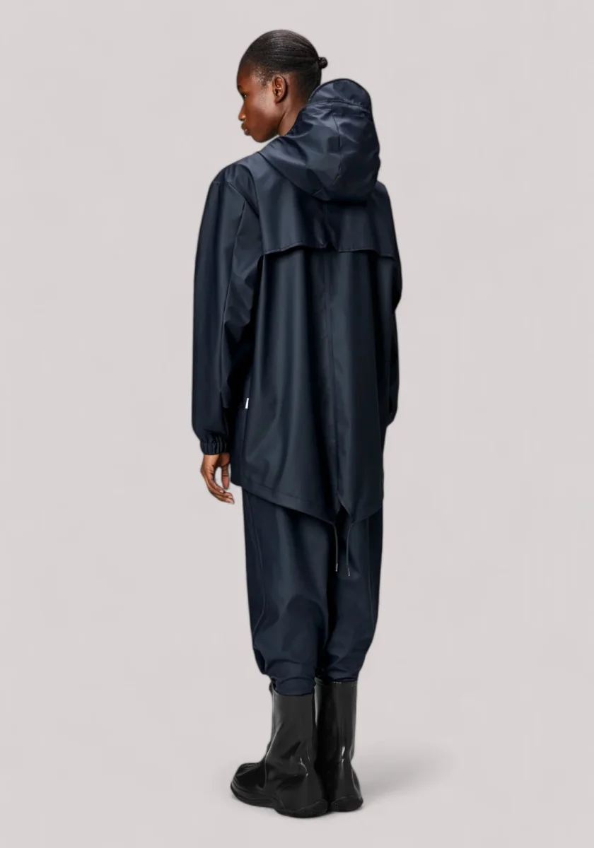 IMPERMEABILE UNISEX NAVY - FISHTAIL JACKET(W3) RA18010 - immagine 4