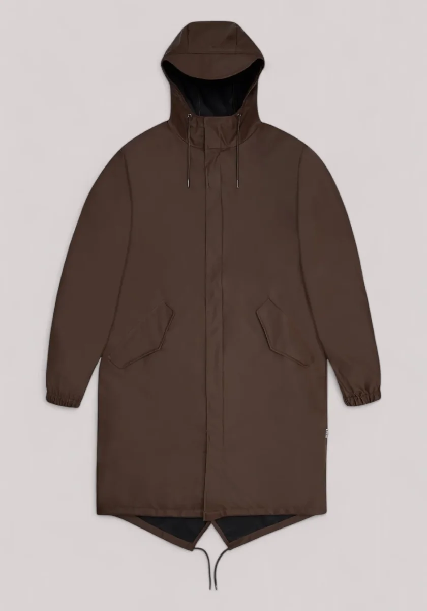 IMPERMEABILE UNISEX FRAME - FISHTAIL PARKA(W3) RA18140 - immagine 6