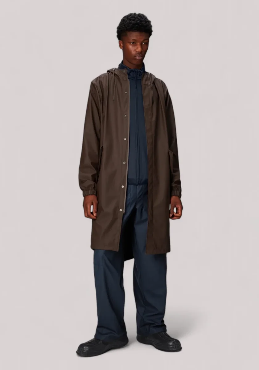 IMPERMEABILE UNISEX FRAME - FISHTAIL PARKA(W3) RA18140 - immagine 3