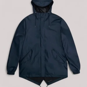 IMPERMEABILE UNISEX FISHTAIL JACKET(W3 NAVY