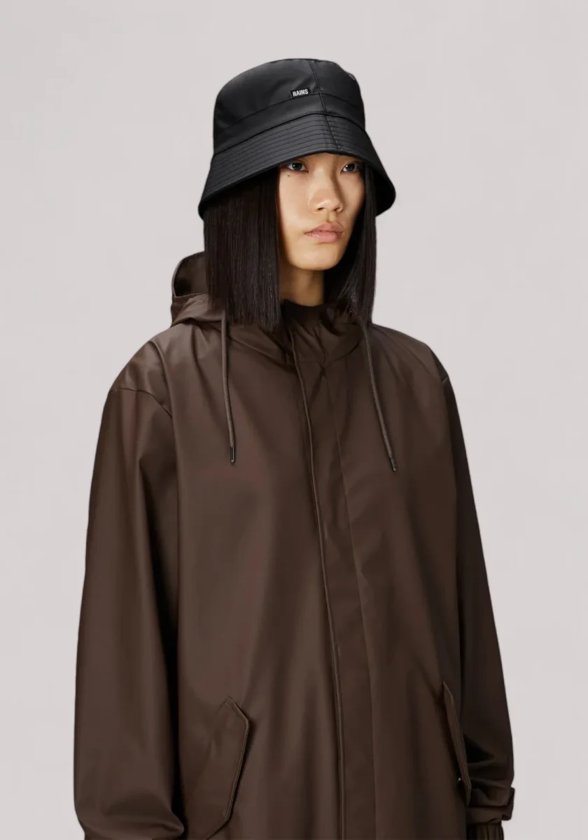 BUCKET HAT UNISEX BLACK - immagine 4