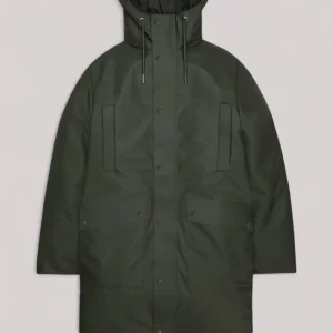 GIACCONE UNISEX LONG PARKA W GREEN