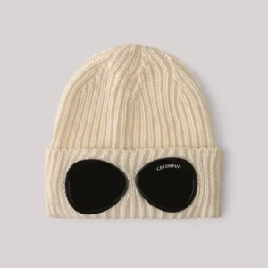 BERRETTO UOMO MERINOS LENS GAUZE WHITE