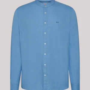 CAMICIA UOMO MISTO LINO AVIO