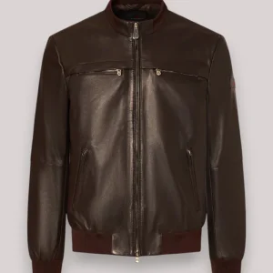 GIUBBINO UOMO SANDS LEATHER TESTA DI MORO