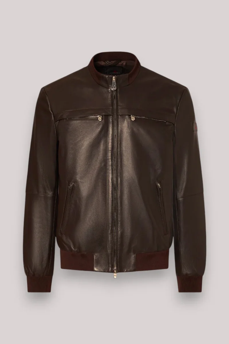 GIUBBINO UOMO SANDS LEATHER TESTA DI MORO