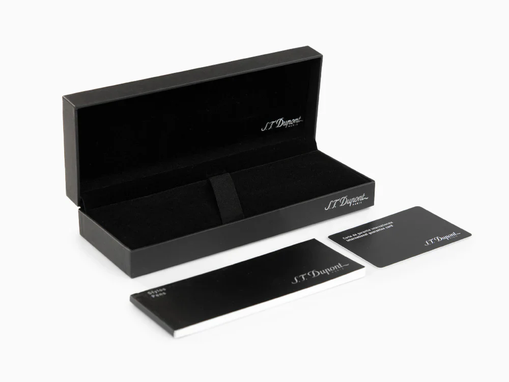 S.t.dupont biro penna roller Hippocrate Liberte, Lacca nera e Palladio - 462675 - immagine 8