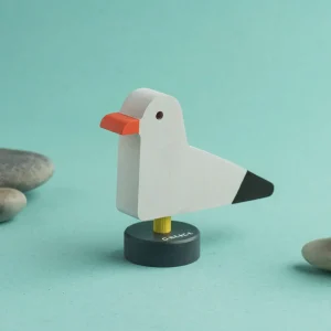 SEAGULL - Soprammobile in legno