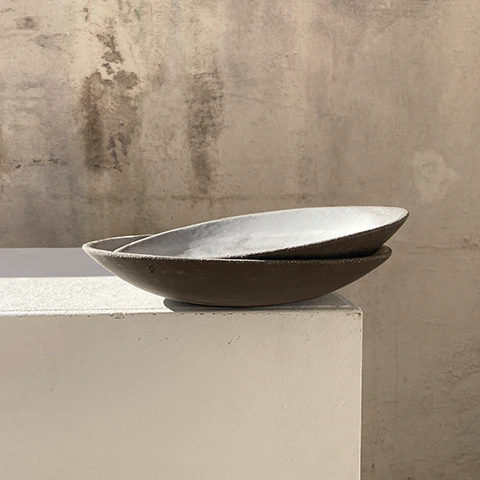 SMALL SALAD BOWL BLACK - Piatto fondo