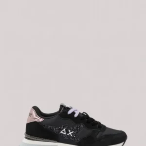 SCARPE DONNA STARGIRL GLITTER LOGO NERO