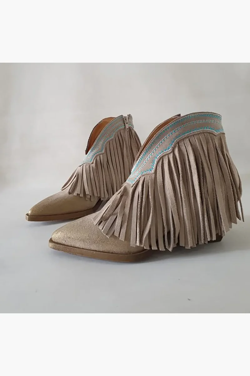 Stivaletti Stephan 180 camoscio beige