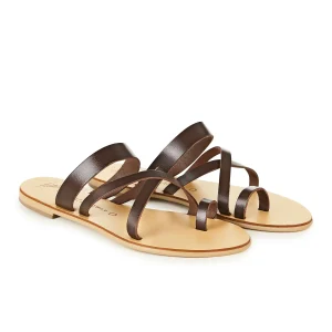 Sandali bassi cuoio CRETE