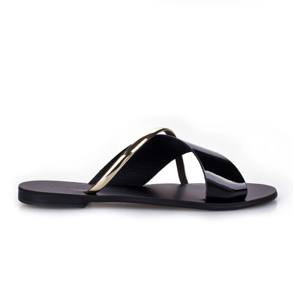 Sandali bassi cuoio SAMOTHRACE - immagine 3