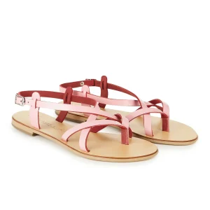 Sandali bassi cuoio SKYROS