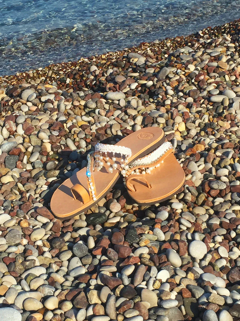 Sandali bassi da sposa ZEN - immagine 4