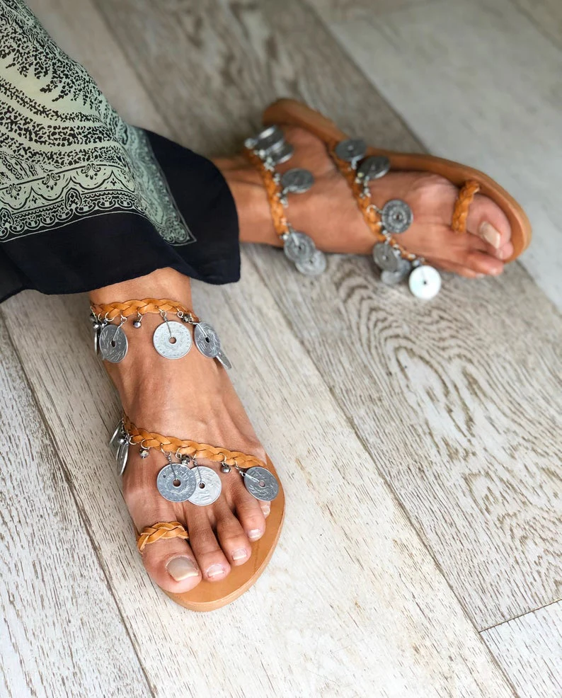 Sandali boho chic AMORGOS - immagine 4