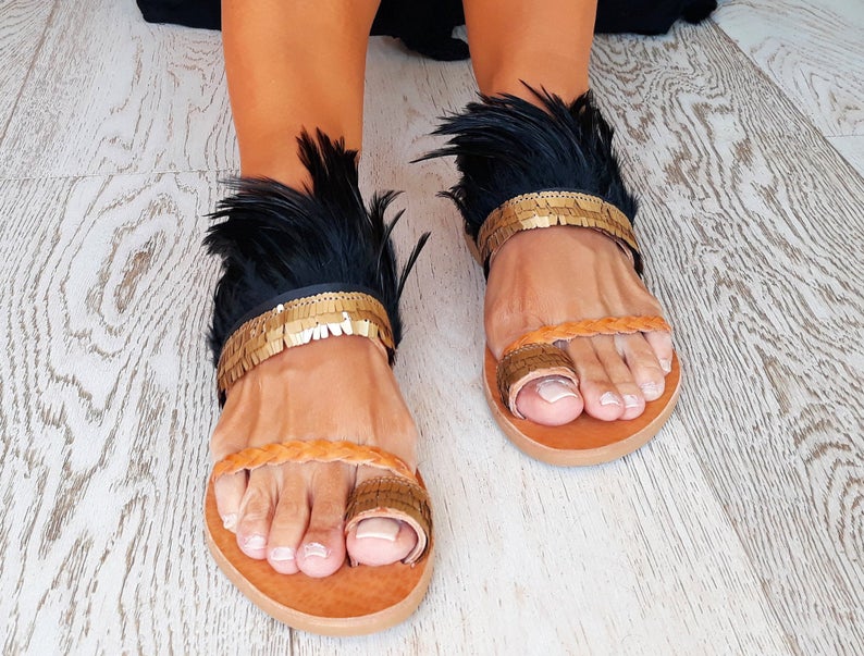 Sandali boho chic CRETE - immagine 5