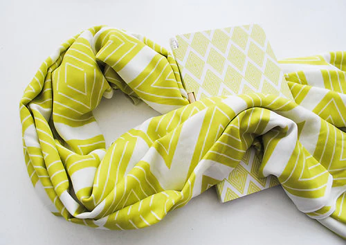 Sarong pareo MEANDER Lime