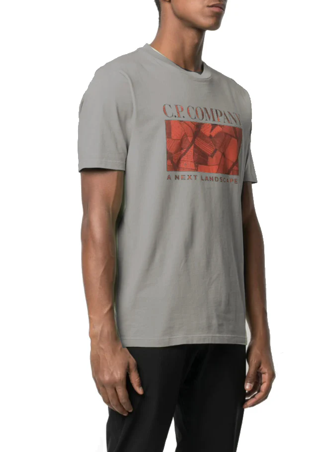 T-SHIRT UOMO JERSEY LOGO IN COTONE GARGOYLE - 10CMTS305A005621W 938 - immagine 3