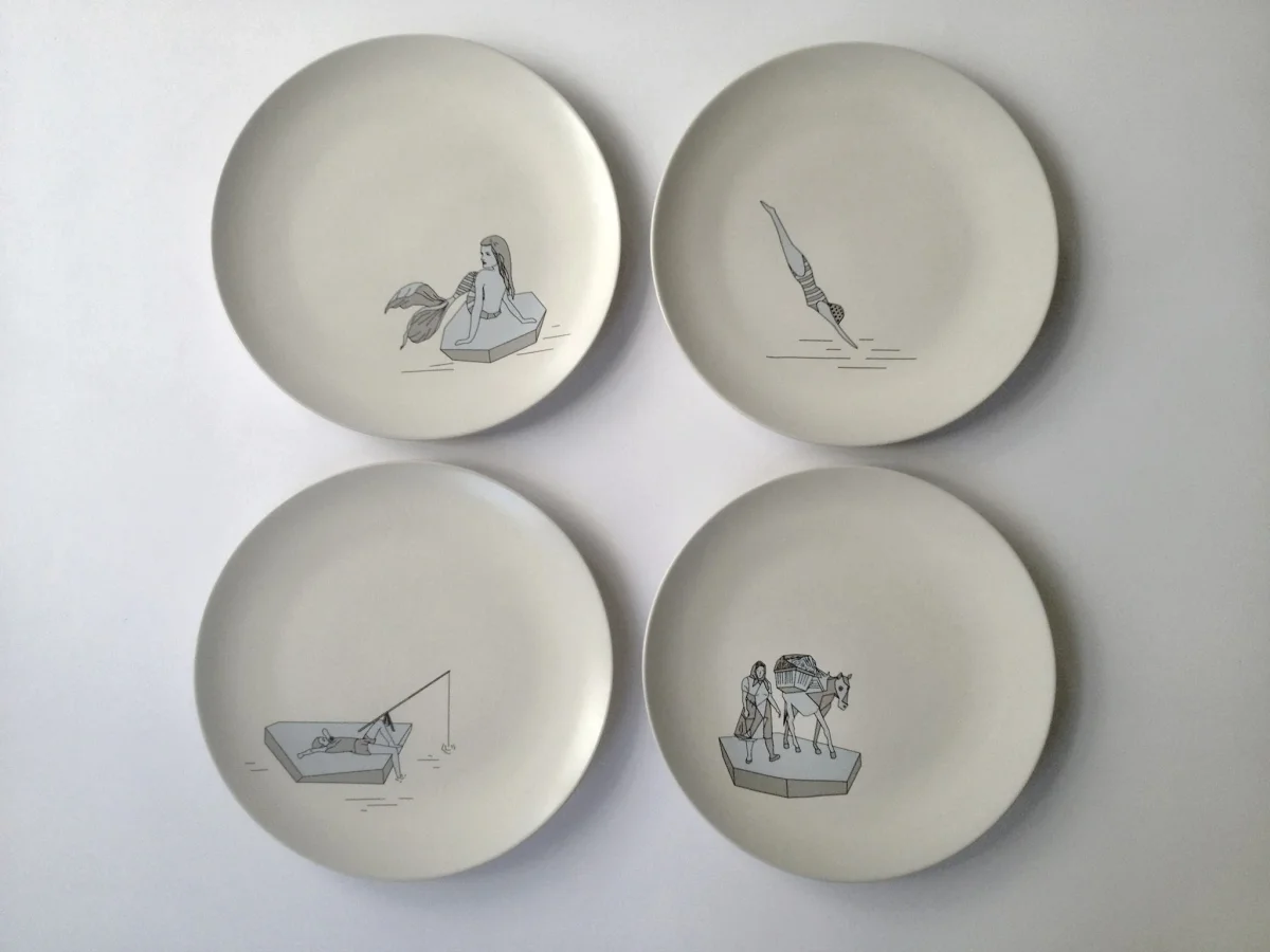 Set piatti piani DAYS - immagine 3