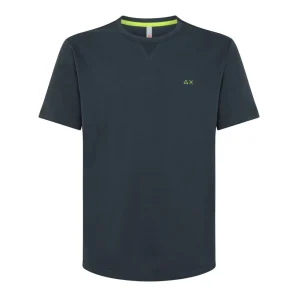 T-SHIRT UOMO IN COTONE INCHIOSTRO - T33120  99