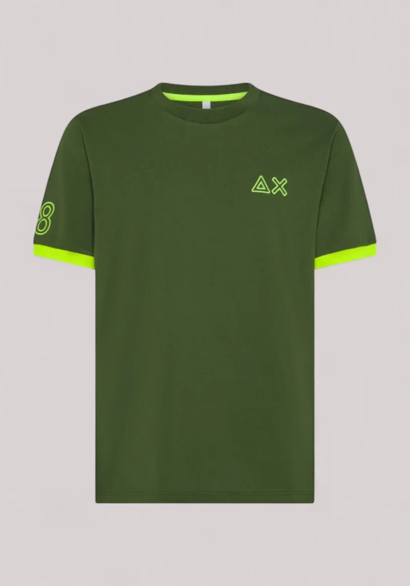 T-SHIRT UOMO VERDE SCURO