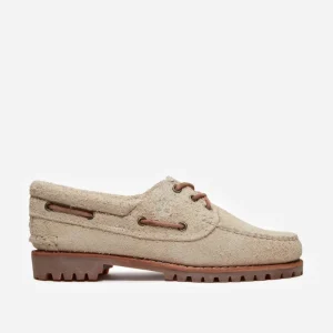 Timberland Scarpa da Barca Donna Noreen Tomaia in Suede Natural