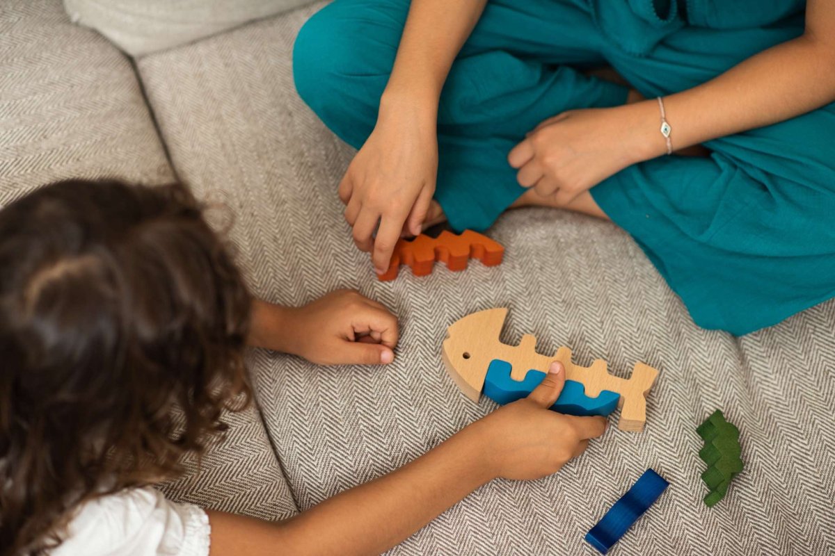 THE FISH - Gioco incastro legno - immagine 5