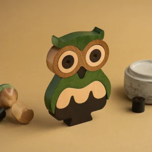 THE OWL - Puzzle di legno