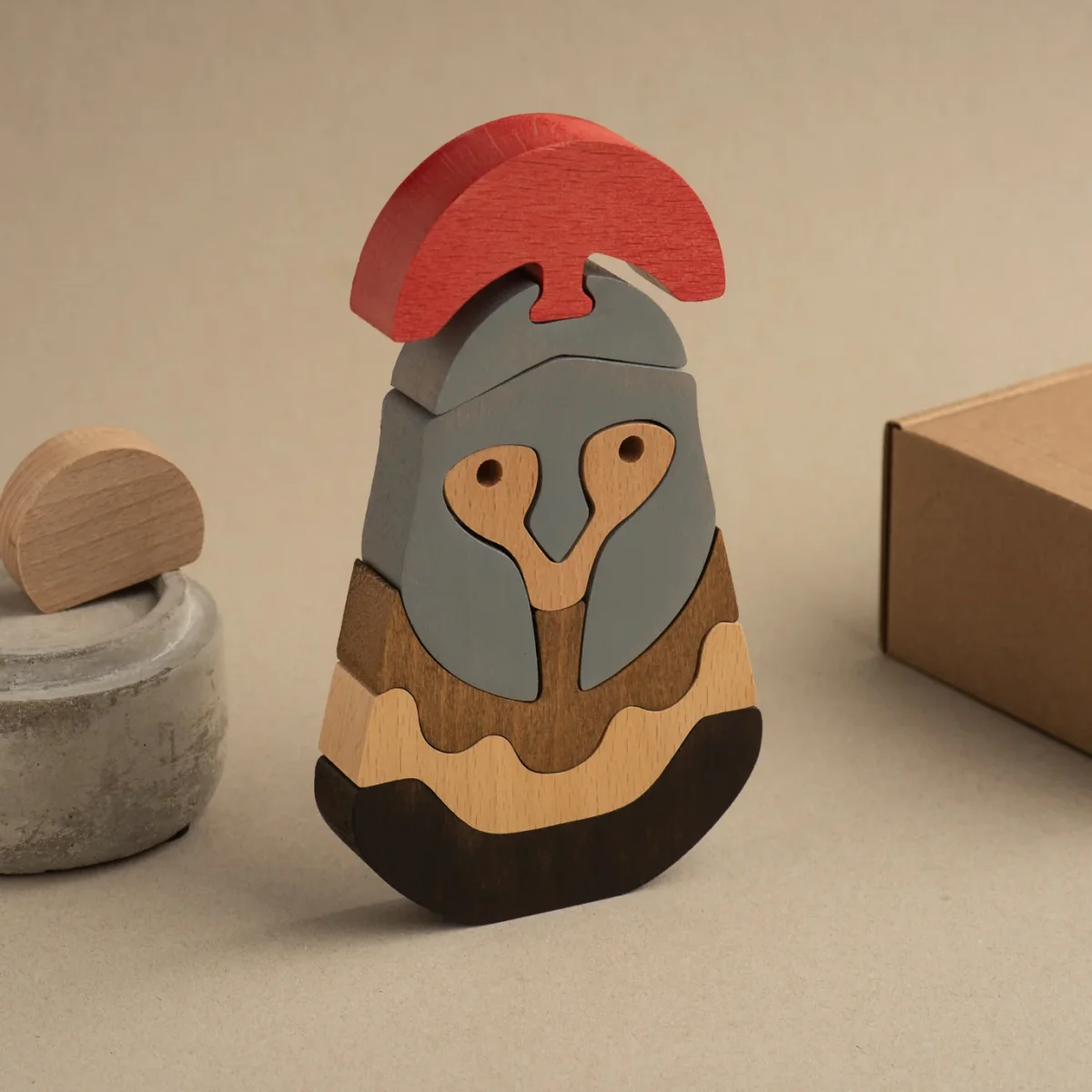 THE SPARTAN - Puzzle di legno