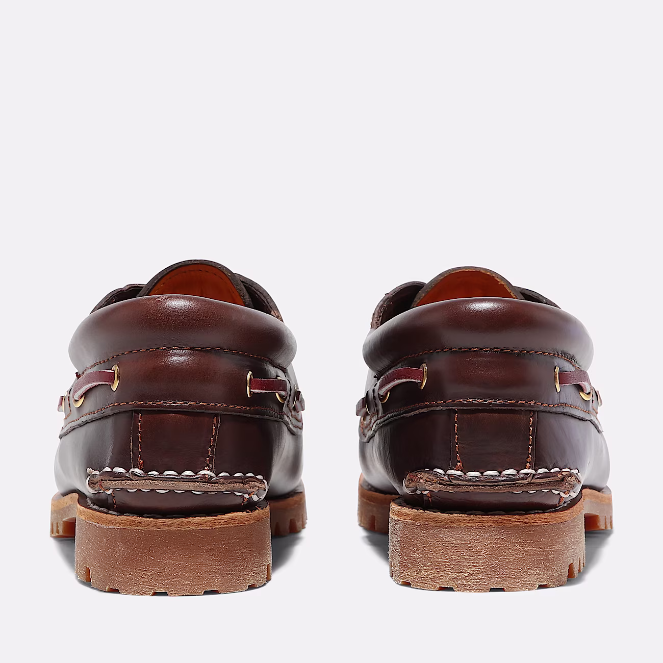 Timberland Scarpa da Barca Donna Authentic Tomaia in Pelle Marrone Medio - immagine 4