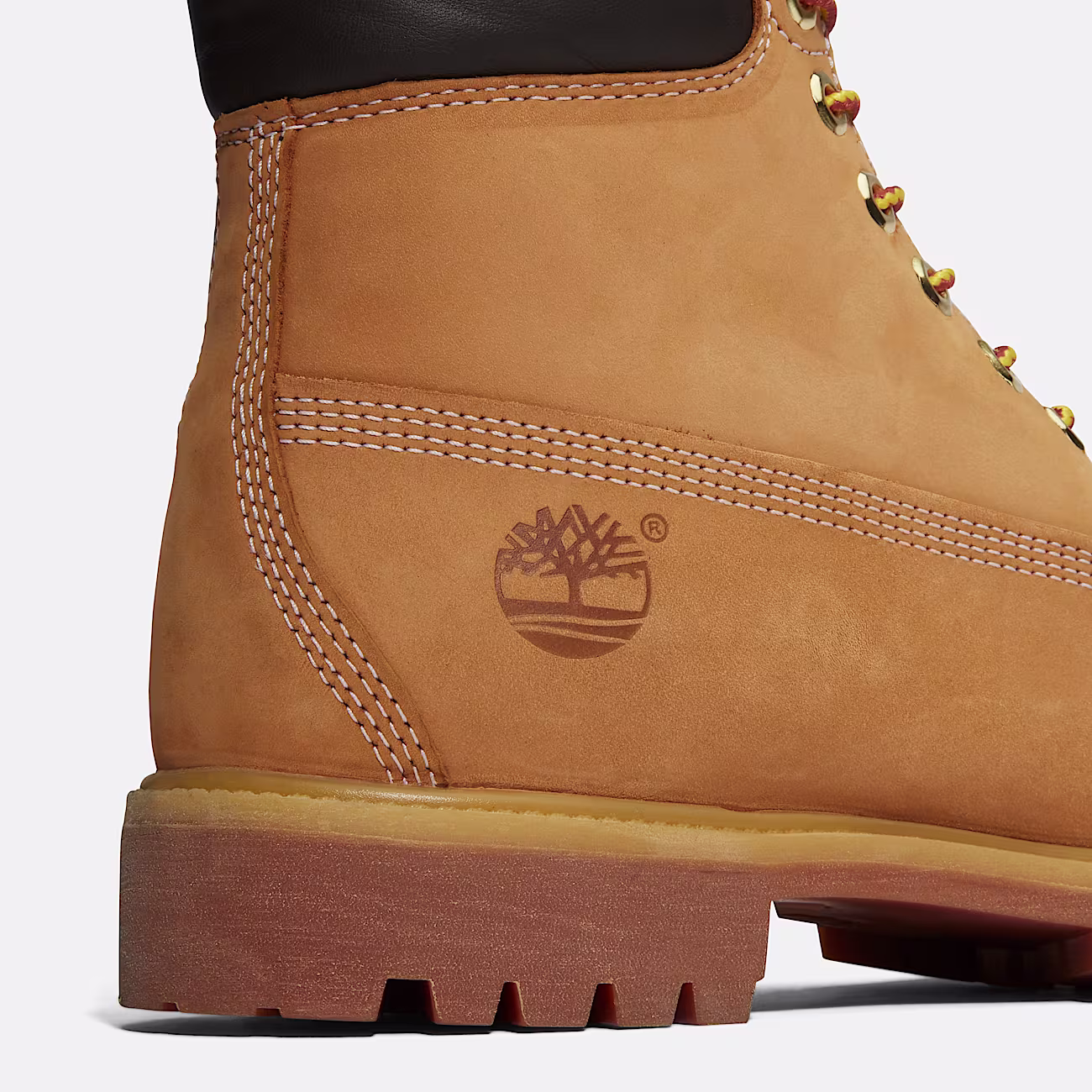 Timberland Stivale Impermeabile Premium 6-Inch da Uomo Tomaia in Pelle Giallo - immagine 9
